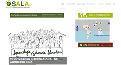 Desktop Screenshot of osala-agroecologia.org