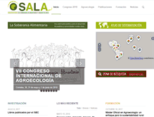 Tablet Screenshot of osala-agroecologia.org